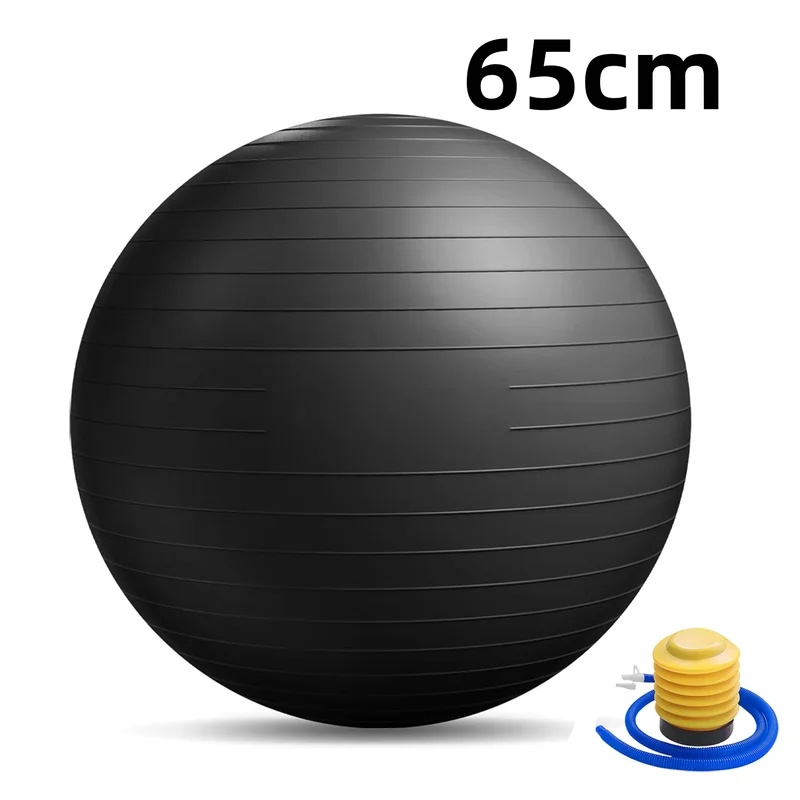 Pilates Ball Mini - Anti-Burst Yoga Ball with Pump Thickened