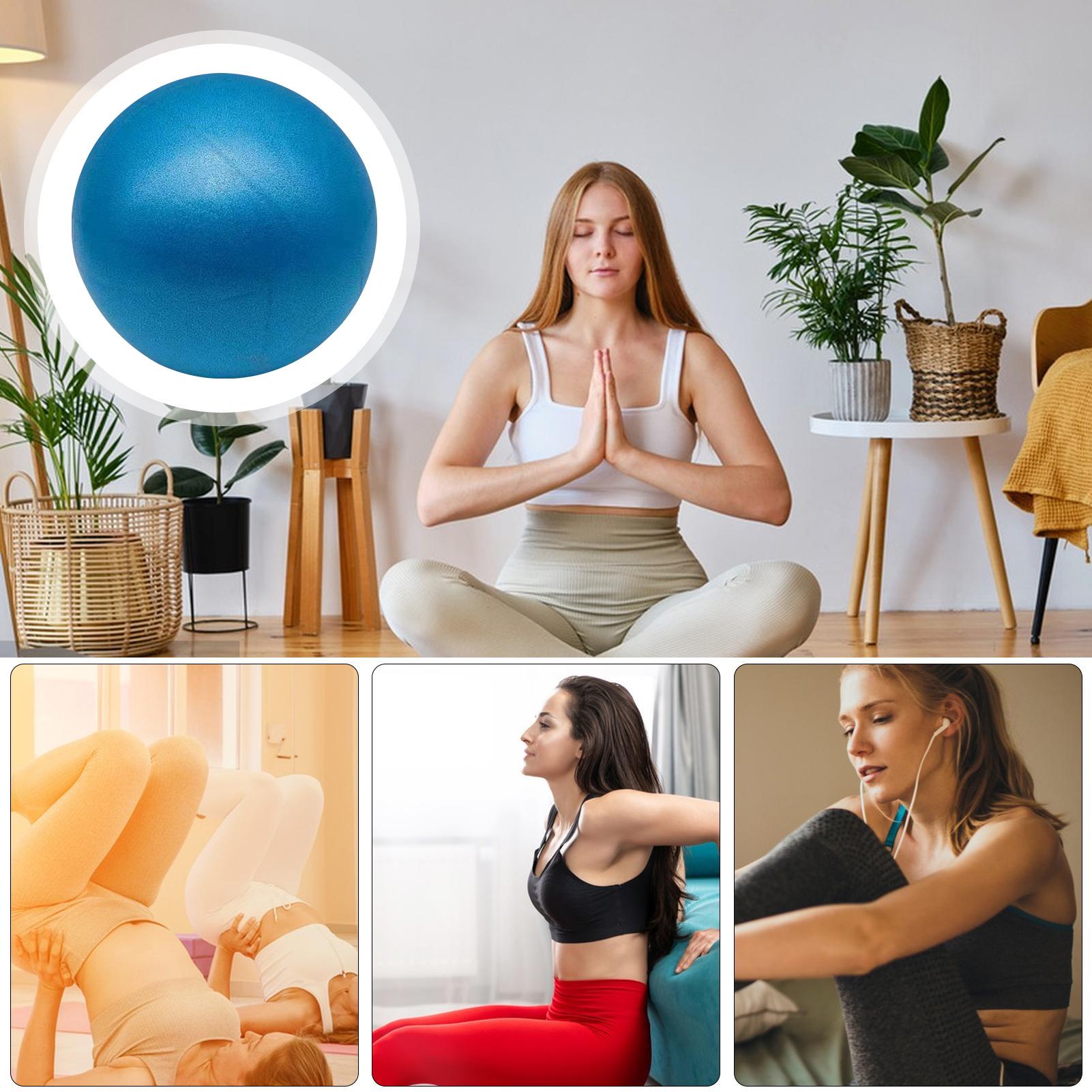 Pilates Ball Mini - 15cm Yoga Ball Explosionproof Frosted Mini