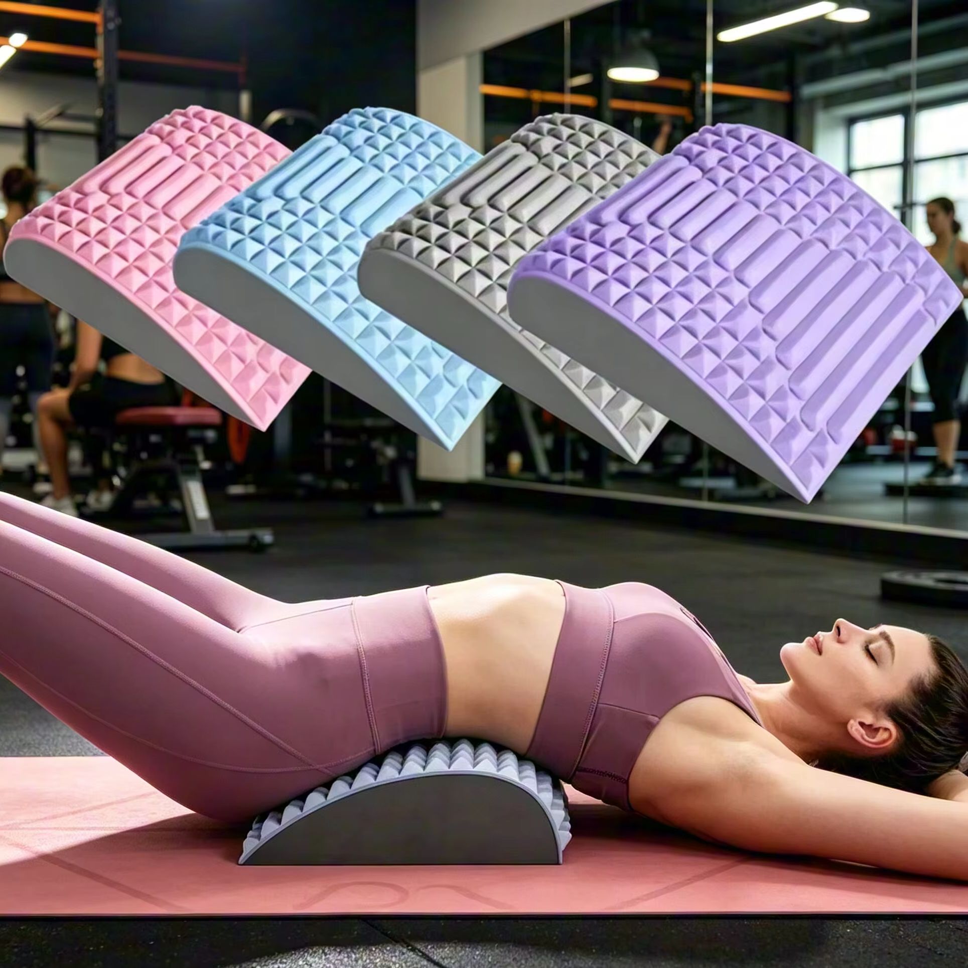 Posture Pole Corrector - Back Stretcher Pillow Waist Massage Neck