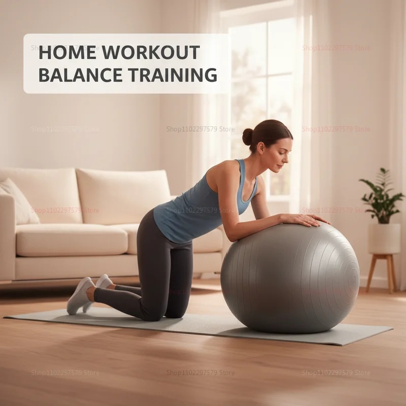 Anti-Burst Yoga Ball with Pump - đánh giá và giá Pilates Ball Mini