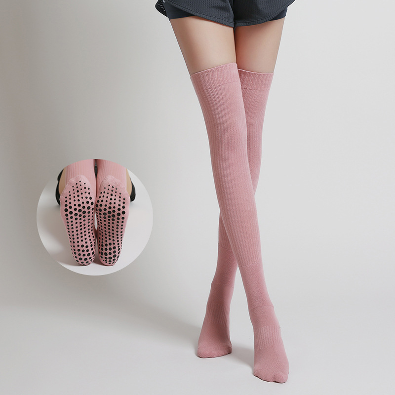 Women Non-slip Yoga Socks Long - đánh giá và giá Youtube Yoga Pilates