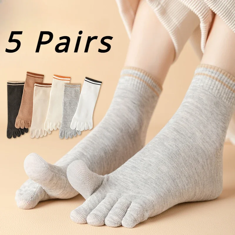 1/5 Pairs Women Cotton Five Fi - đánh giá và giá Youtube Yoga Pilates