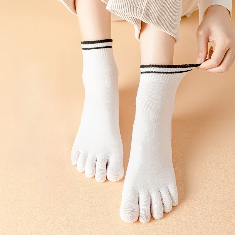 1/5 Pairs Women Cotton Five Fi - đánh giá và giá Youtube Yoga Pilates