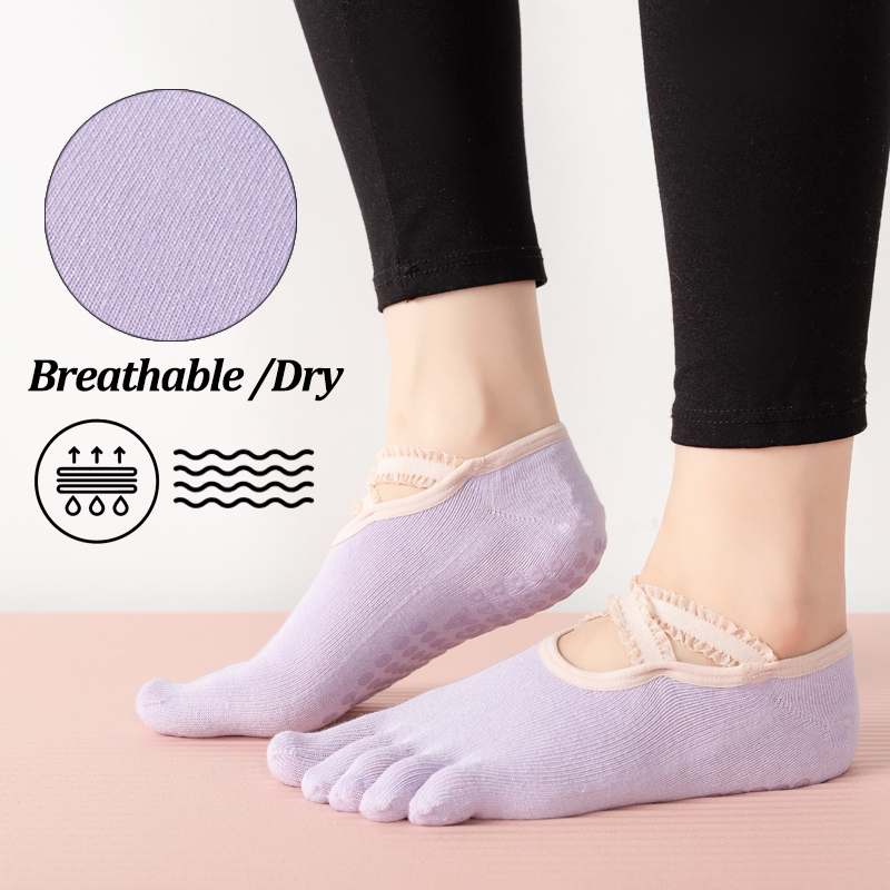 Ladies Non-Slip Pilates Socks  - đánh giá và giá Pilates Yoga Studio