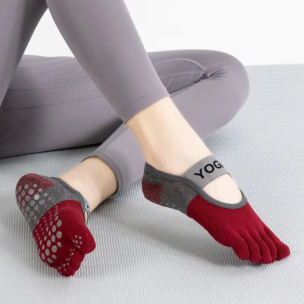 1 Pair of Women's Five Finger  - đánh giá và giá Youtube Yoga Pilates