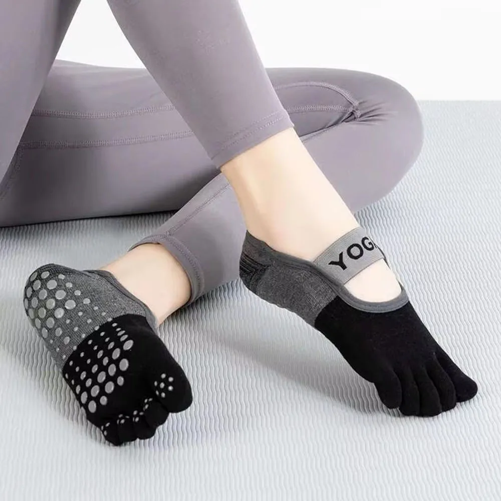 1 Pair of Women's Five Finger  - đánh giá và giá Youtube Yoga Pilates