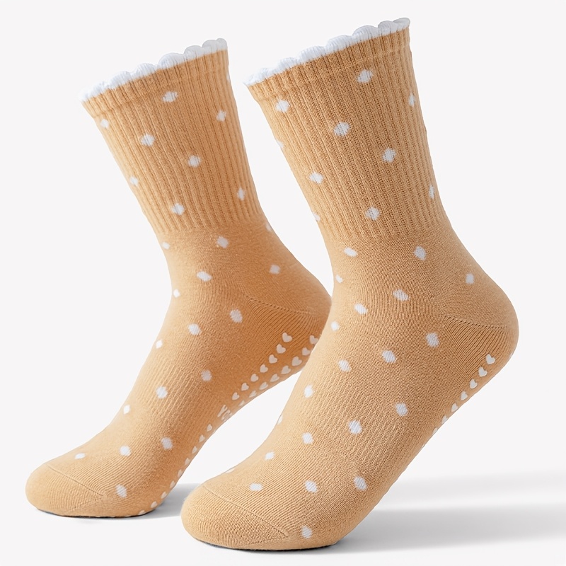 Women's brown yoga socks, whit - đánh giá và giá Pilates Yoga Gifts