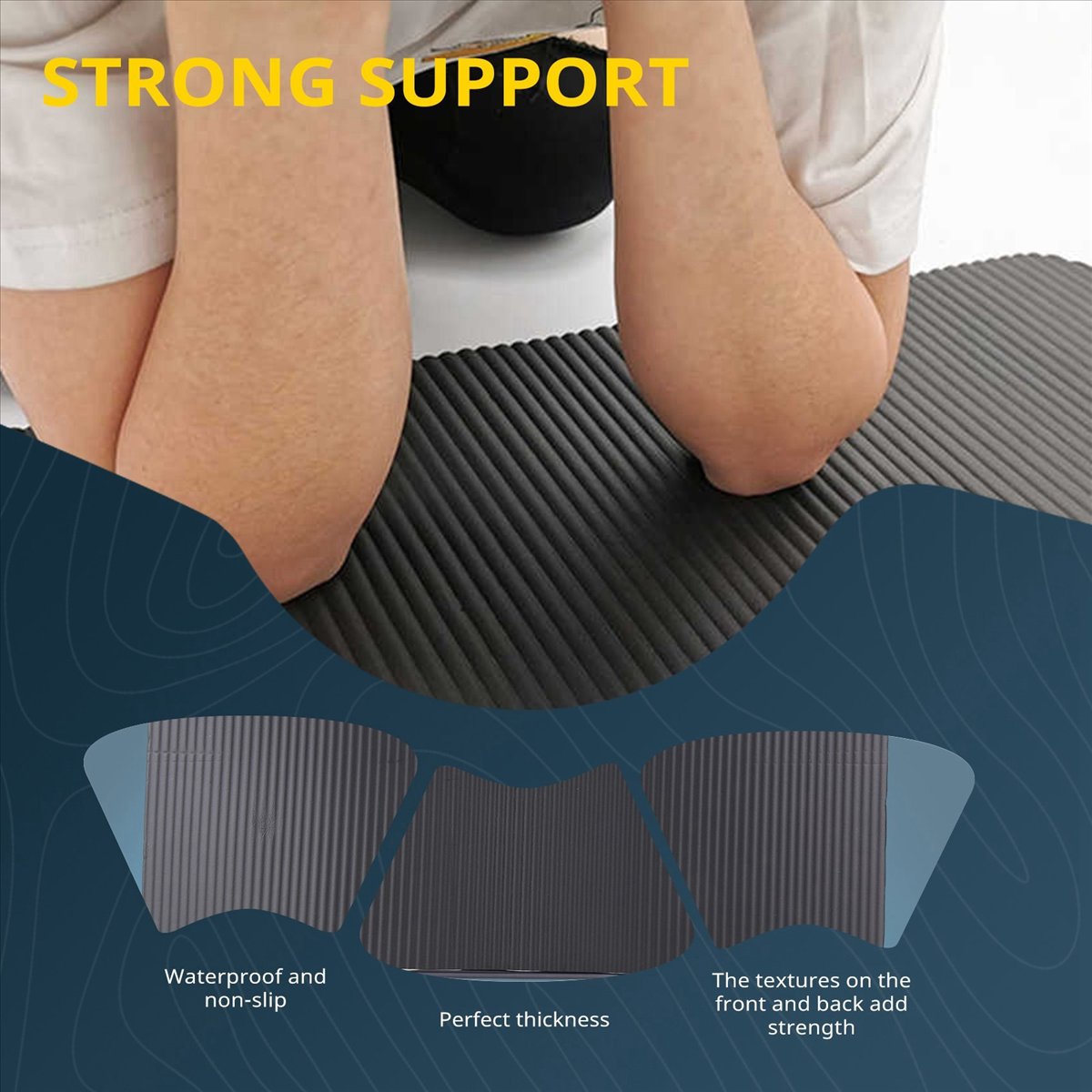Doings 15MM Thick Yoga Mat Com - đánh giá và giá Pilates Yoga Mat Thickness