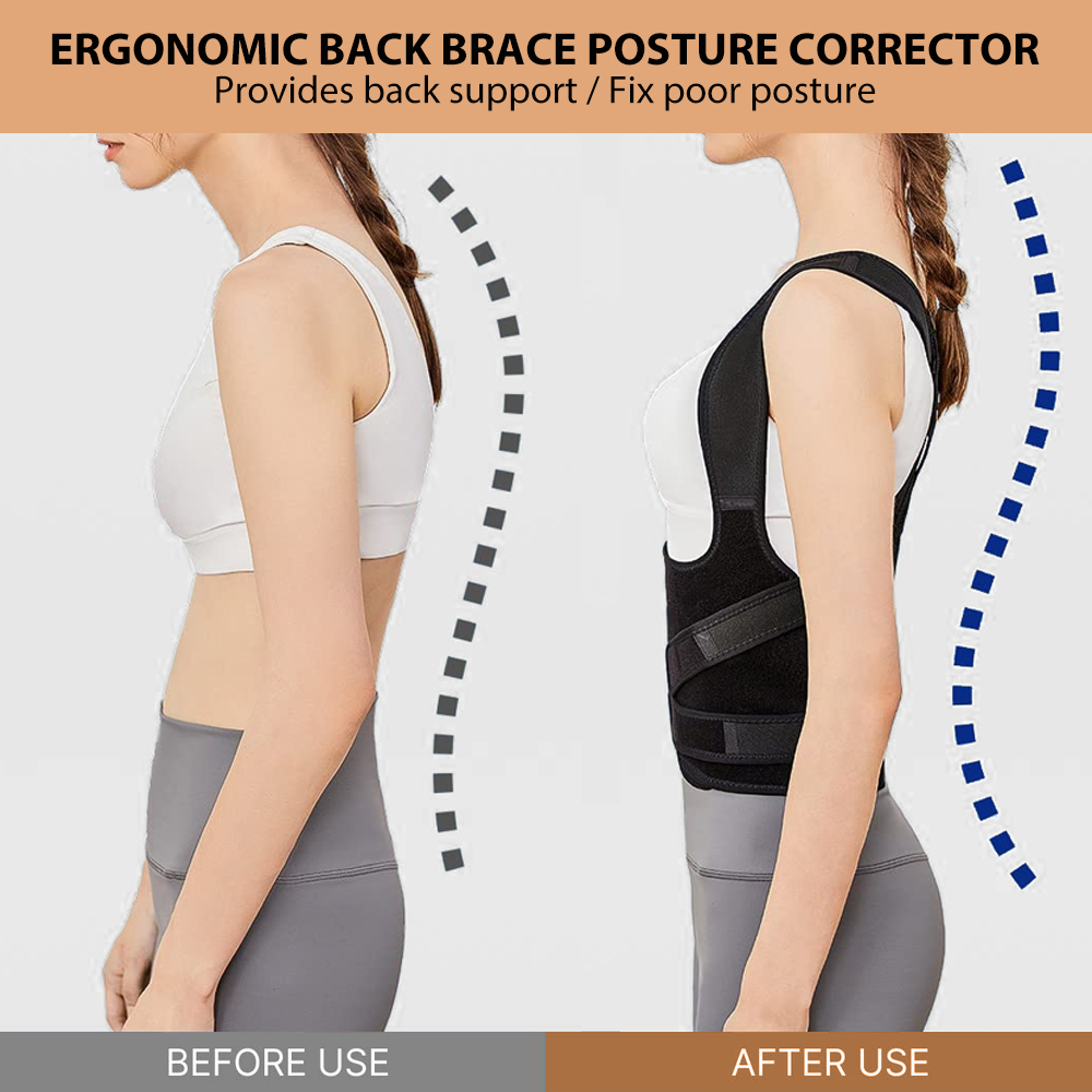 Back Brace and Posture Correct - đánh giá và giá Posture Pole Corrector