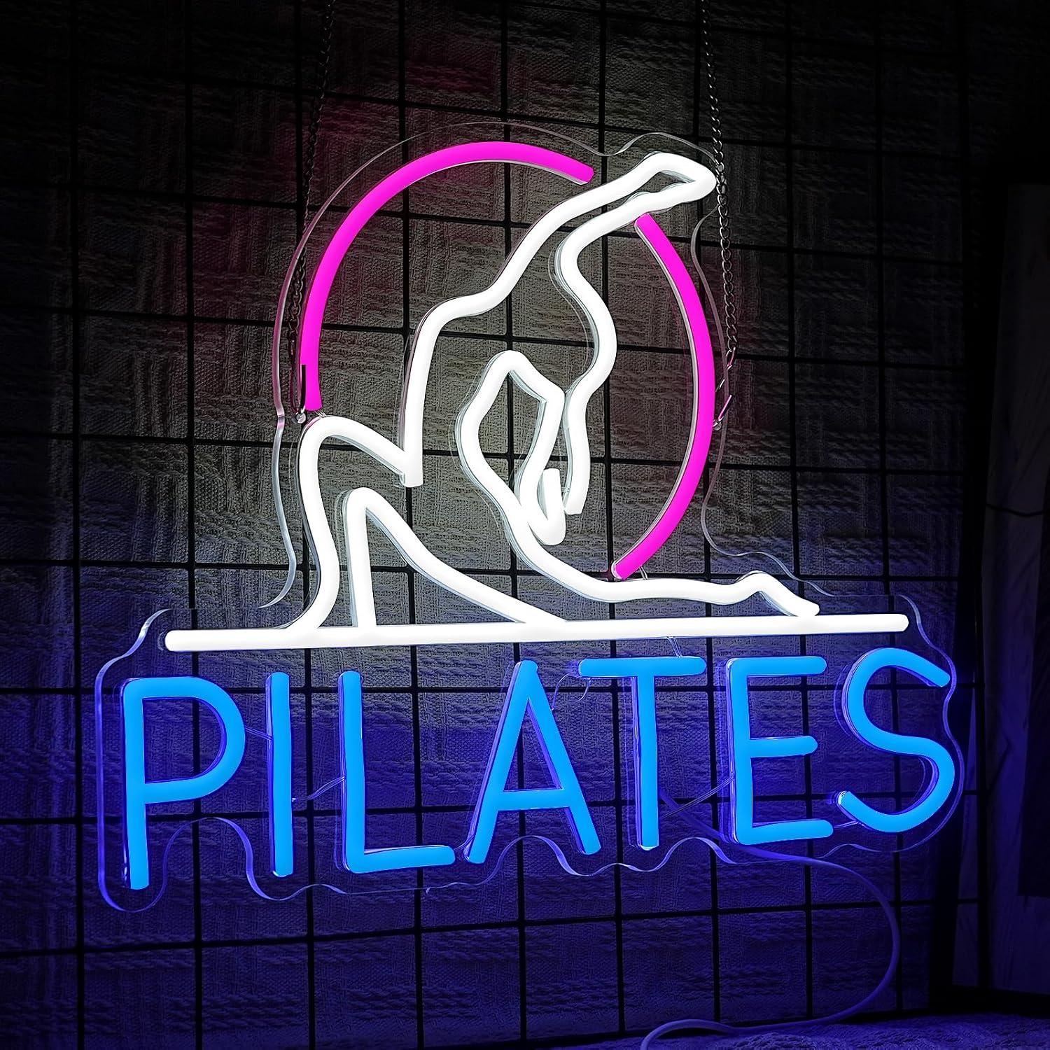 Yoga Pilates Neon Sign Dimmabl - đánh giá và giá Pilates Yoga Gifts