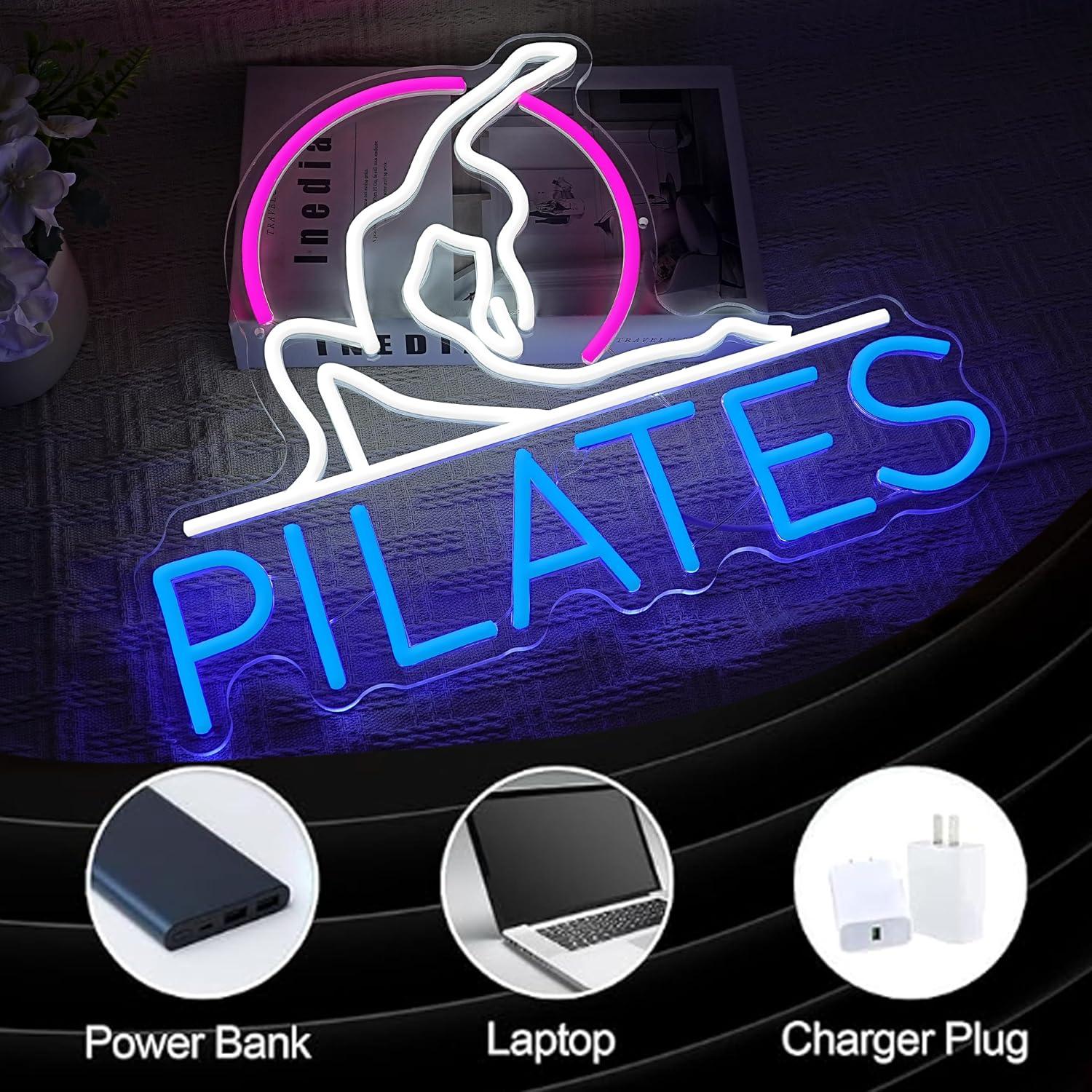 Yoga Pilates Neon Sign Dimmabl - đánh giá và giá Pilates Yoga Gifts