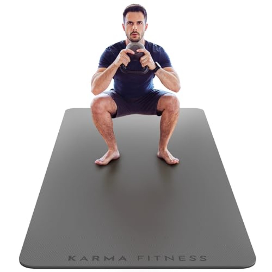 Large Exercise Mat Extra Thick - đánh giá và giá Pilates Yoga Mat Thickness