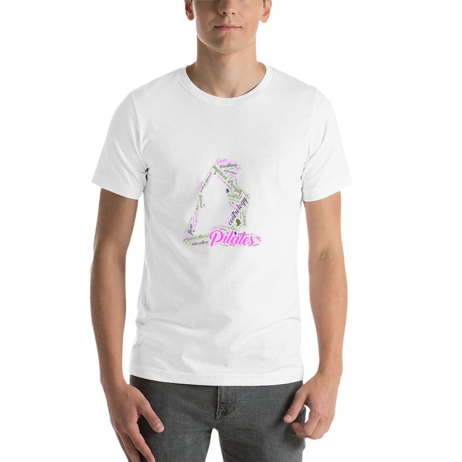 Womens Fun Word Cloud and Cute - đánh giá và giá Pilates Yoga Gifts