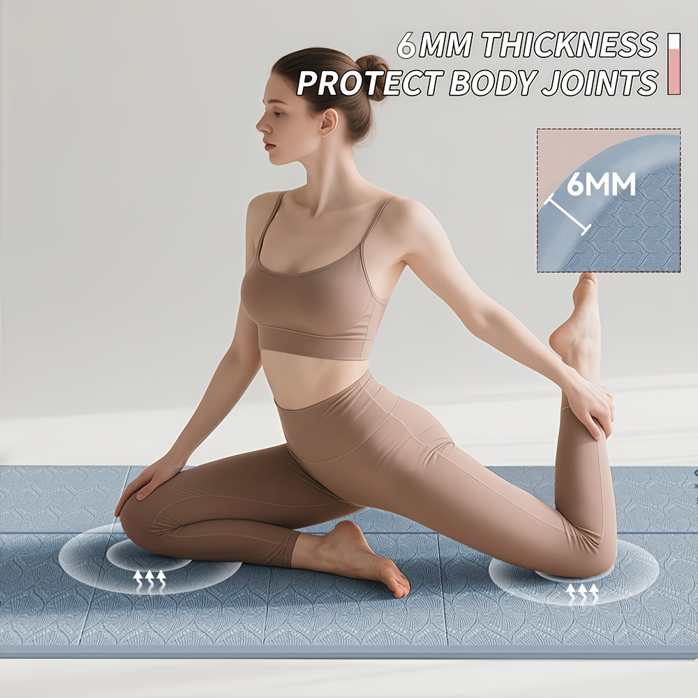 Non-Slip Extra Thick Foldable  - đánh giá và giá Pilates Yoga Mat Thickness