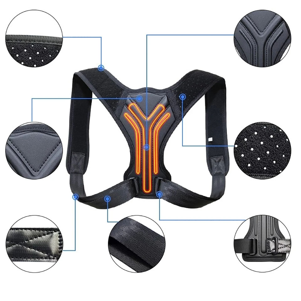 Breathable Anti-hunchback Corr - đánh giá và giá Posture Pole Corrector