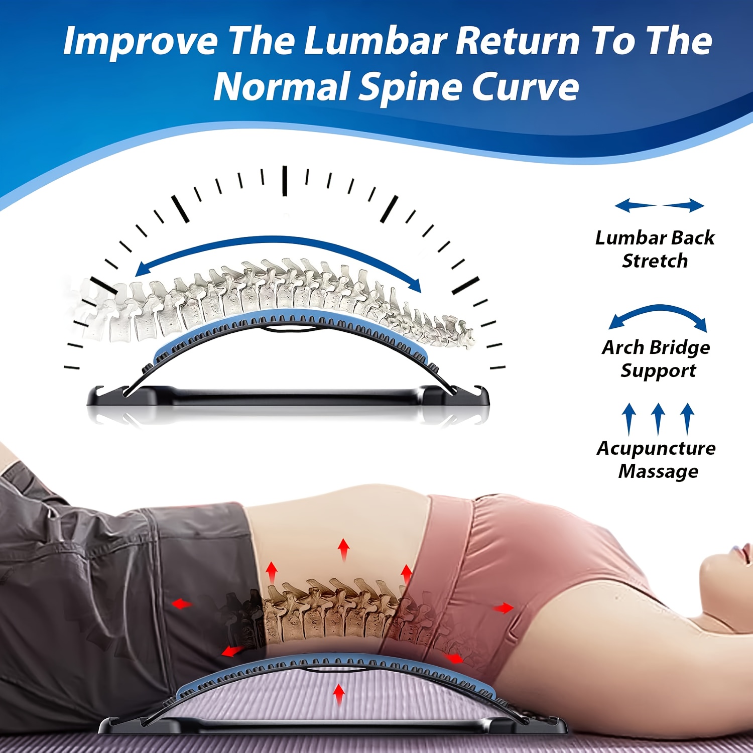 4-Level Adjustable Back Stretc - đánh giá và giá Posture Pole Corrector