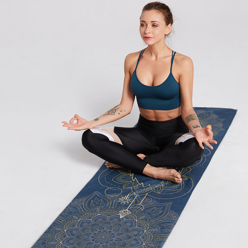New Yoga Mat Towel 63*185cm Si - đánh giá và giá Pilates Yoga Studio