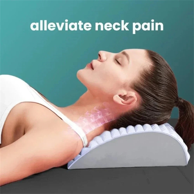 Back Stretcher Pillow Waist Ma - đánh giá và giá Posture Pole Corrector