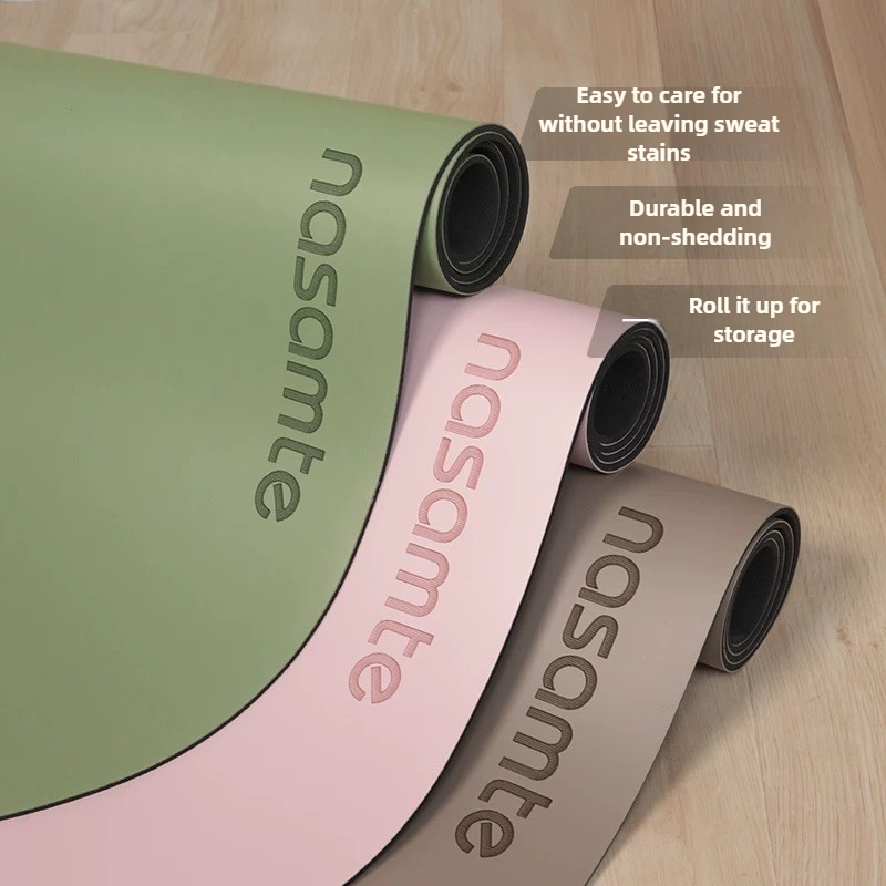 Non-Slip Yoga Mats Pure Color  - đánh giá và giá Pilates Yoga Mat Thickness