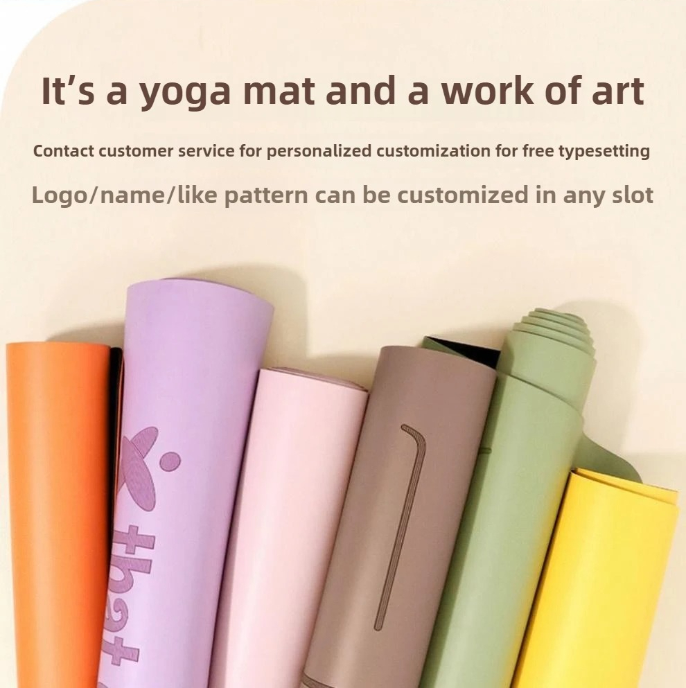Non-Slip Yoga Mats Pure Color  - đánh giá và giá Pilates Yoga Mat Thickness