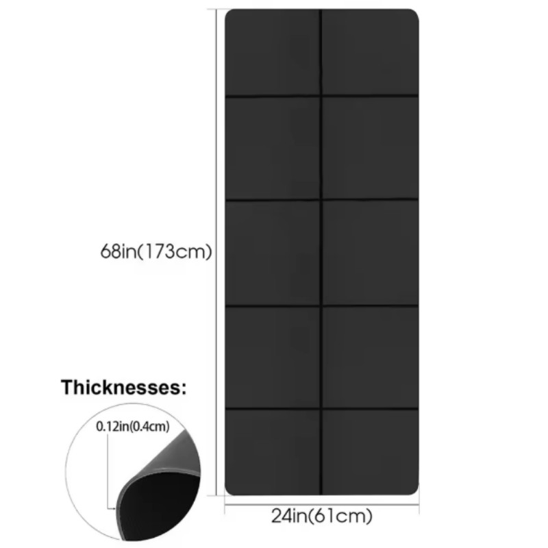 Yoga Mat Anti-skid Sports Fitn - đánh giá và giá Pilates Yoga Mat Thickness