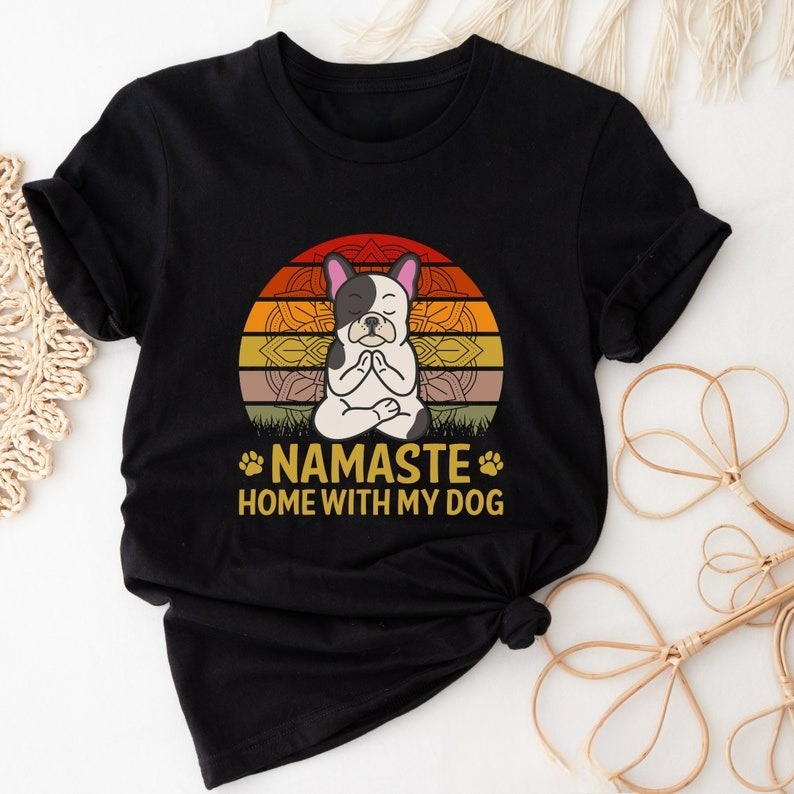 Cute Cartoons Dog Namaste Shir - đánh giá và giá Pilates Yoga Gifts