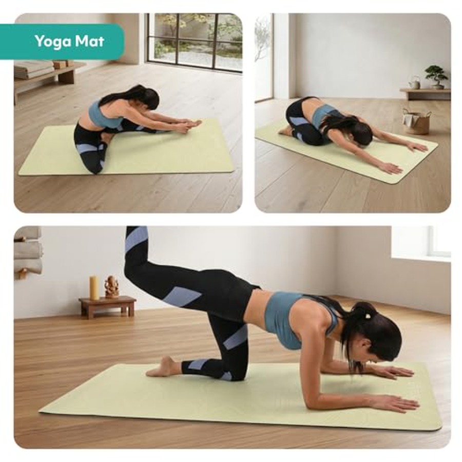 Yoga Mat for Pilates Fitness T - đánh giá và giá Pilates Yoga Mat Thickness