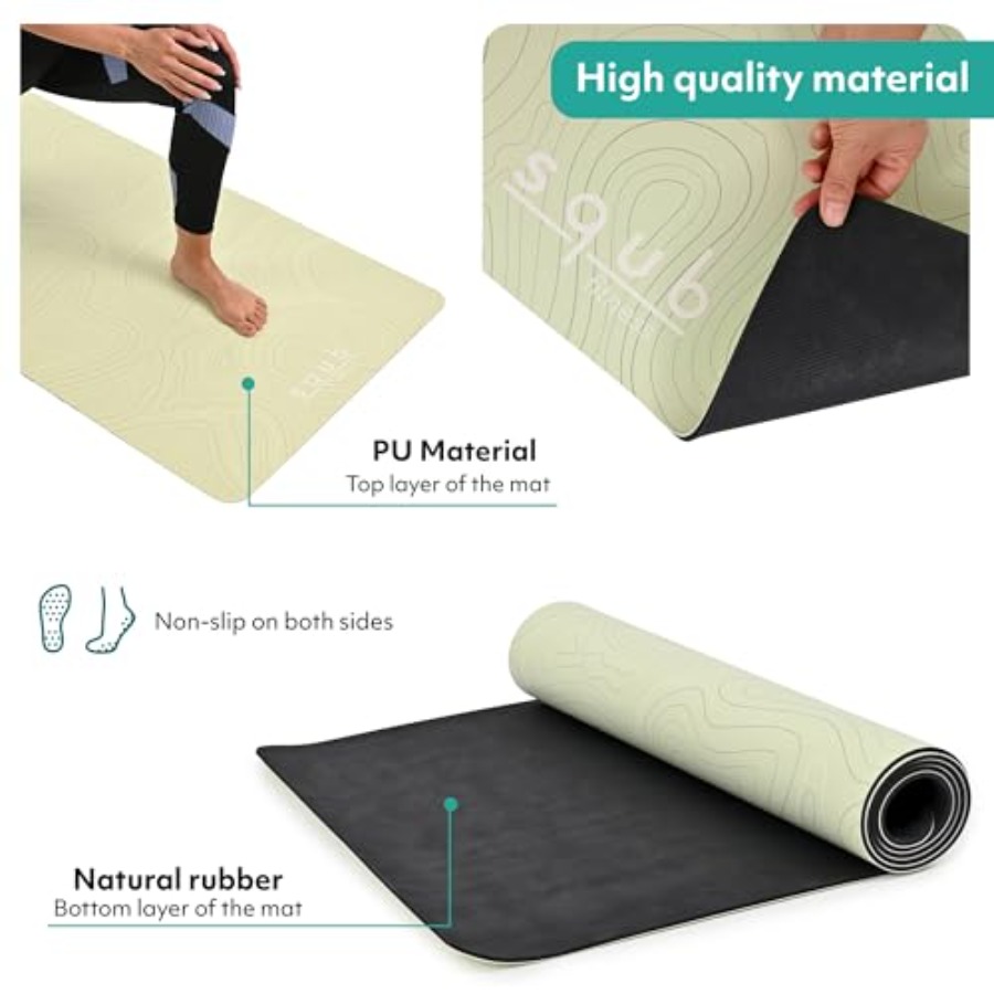 Yoga Mat for Pilates Fitness T - đánh giá và giá Pilates Yoga Mat Thickness