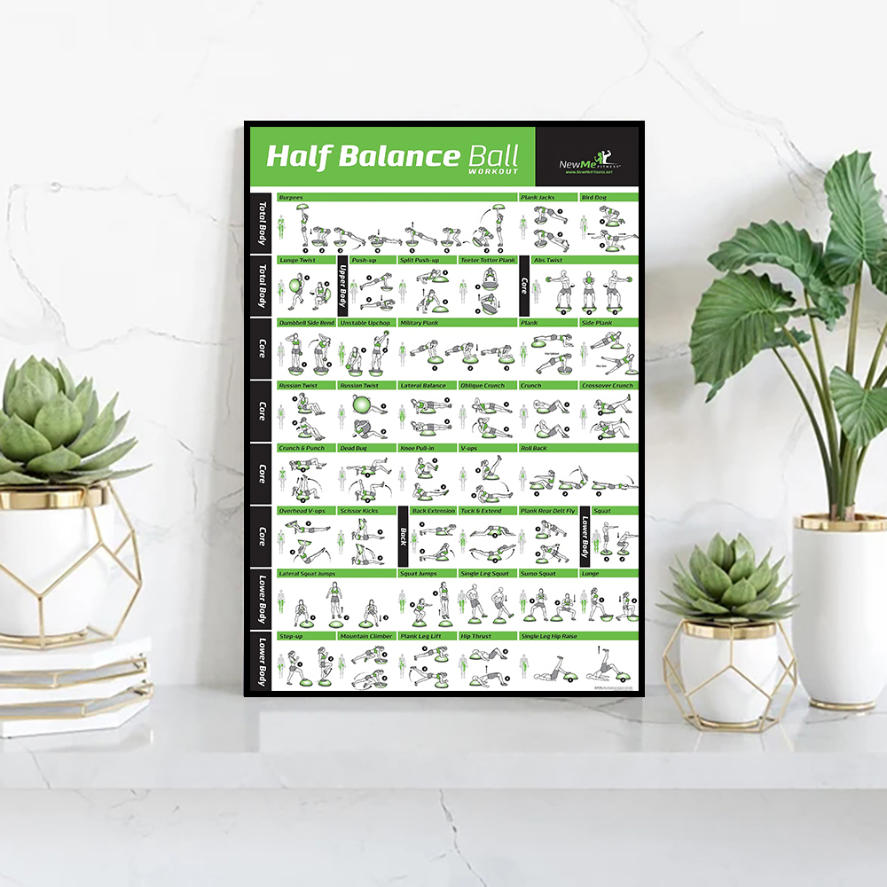 Pilates Training Chart Canvas  - đánh giá và giá Pilates Yoga Gifts