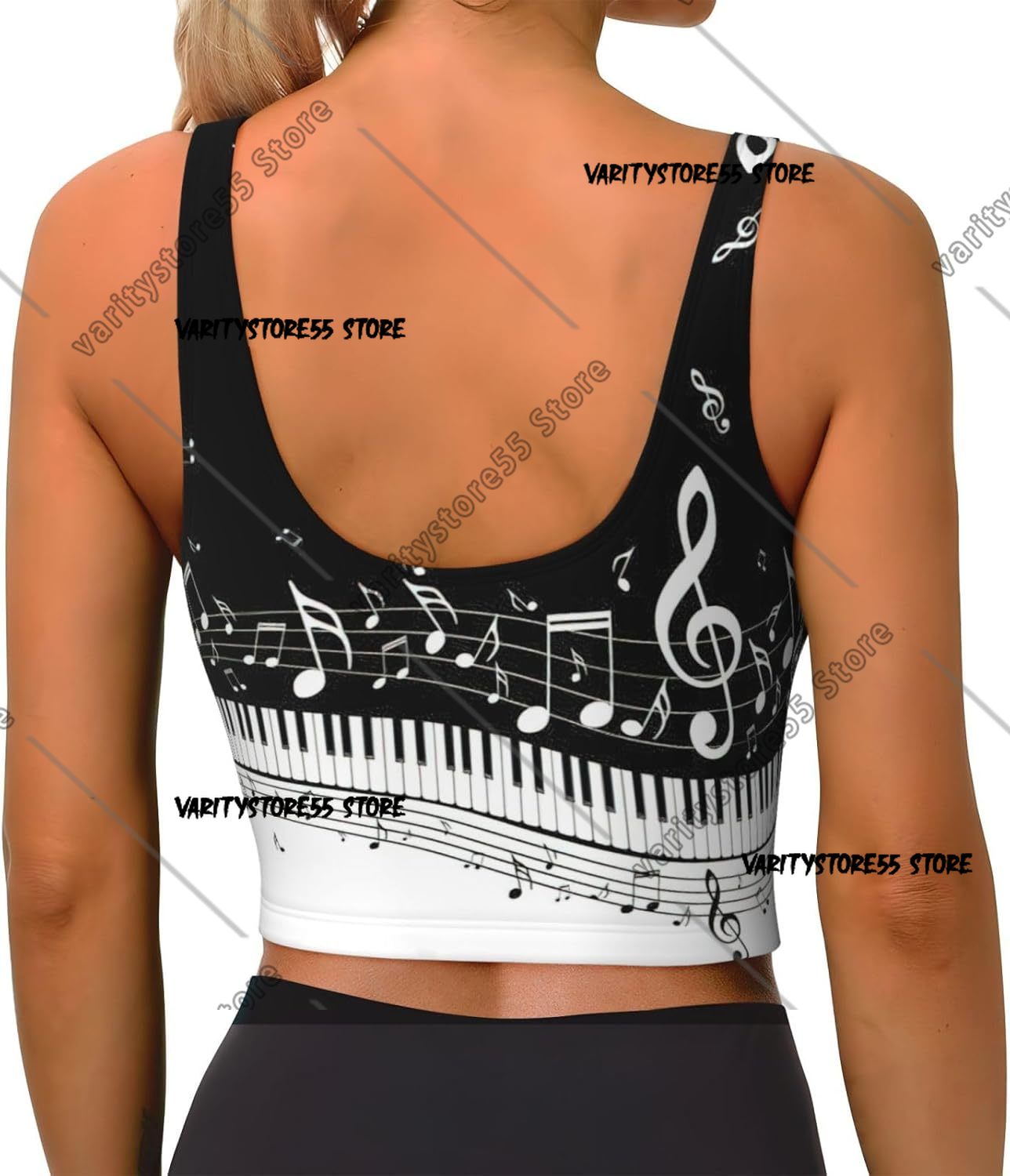 Piano Keys with Musical Notes  - đánh giá và giá Pilates Yoga Music