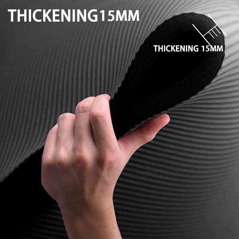 Non-slip Extra Thick 15mm Yoga - đánh giá và giá Pilates Yoga Mat Thickness