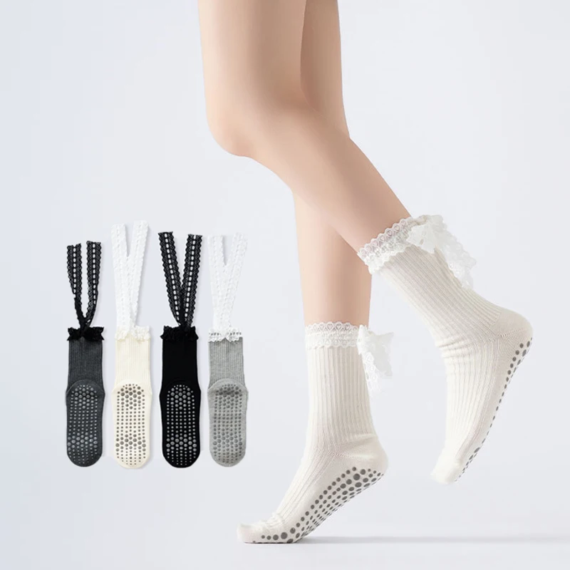 Yoga Socks Women Cotton Silico - đánh giá và giá Youtube Yoga Pilates