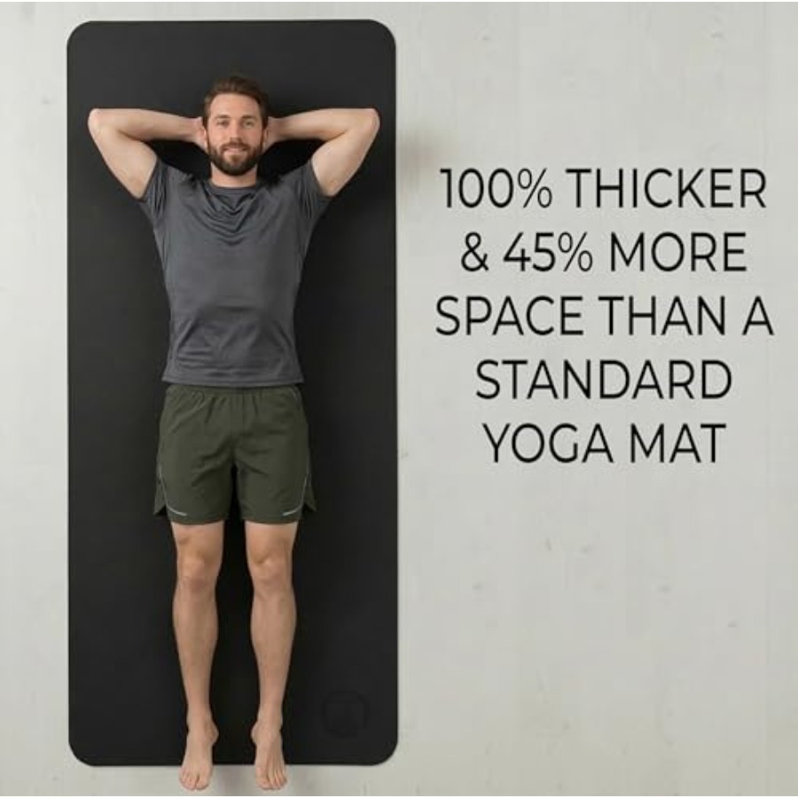 Home workout yoga mat, extra t - đánh giá và giá Pilates Yoga Mat Thickness
